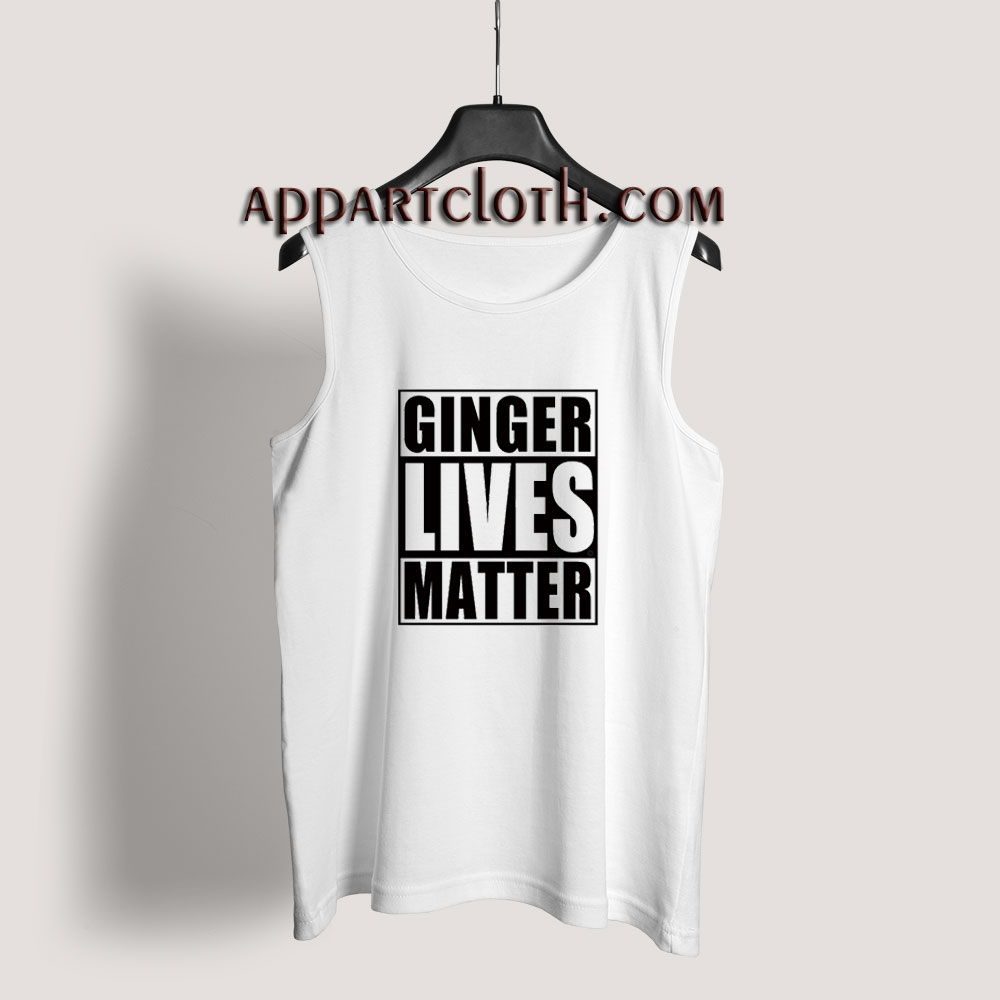 Ginger Lives Matter Tank Top for Unisex