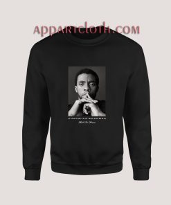 Black Panther Rest in Peace Chadwick Boseman Tribute Sweatshirt