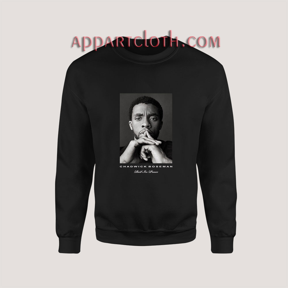 Black Panther Rest in Peace Chadwick Boseman Tribute Sweatshirt