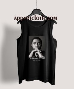 Black Panther Rest in Peace Chadwick Boseman Tribute Tank Top
