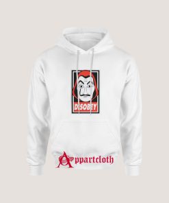Disobey - Dali Mask Money Heist Hoodie