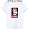 Disobey - Dali Mask Money Heist T-Shirt