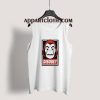 Disobey - Dali Mask Money Heist Tank Top