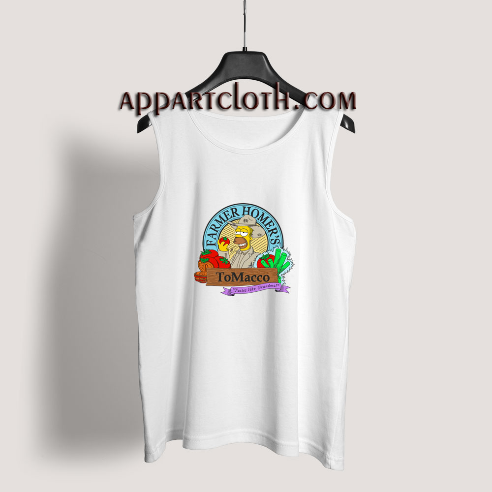 Farmer Homer's Tomacco Tank Top