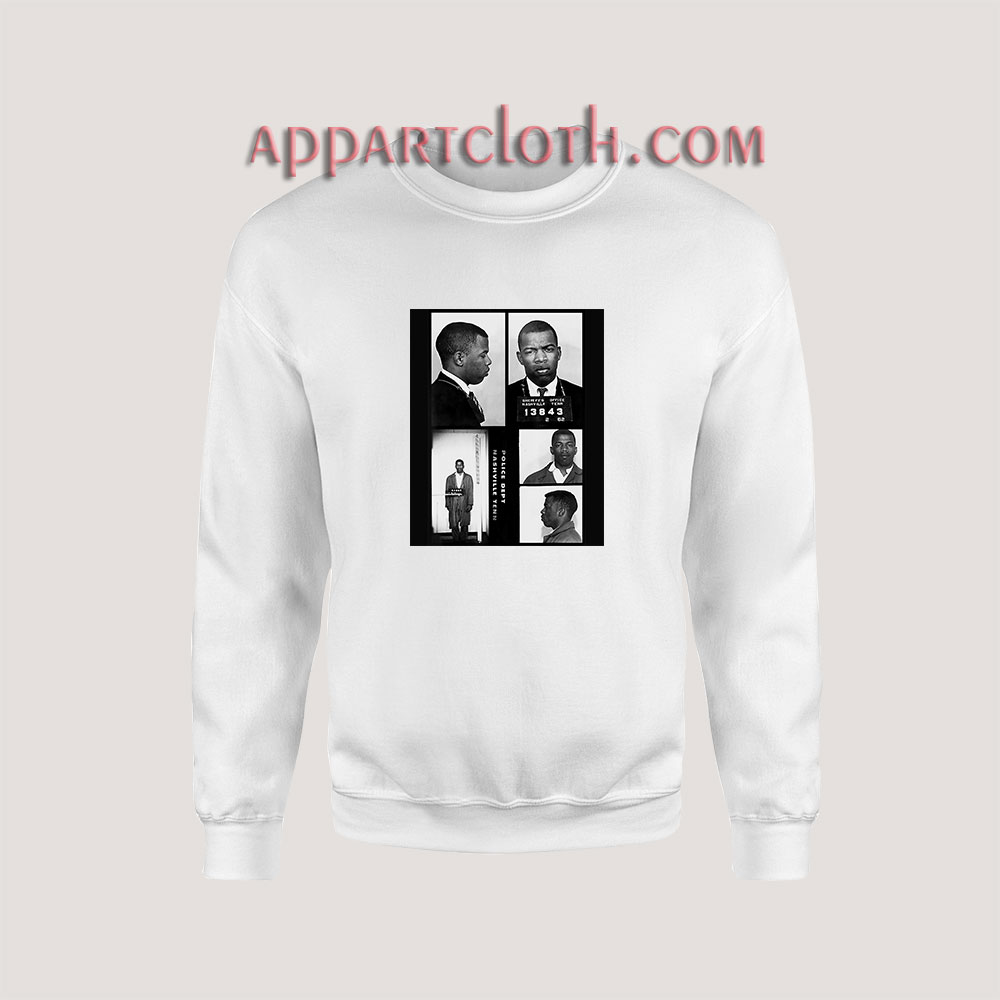 John Lewis Mugshot halftone Sweatshirt