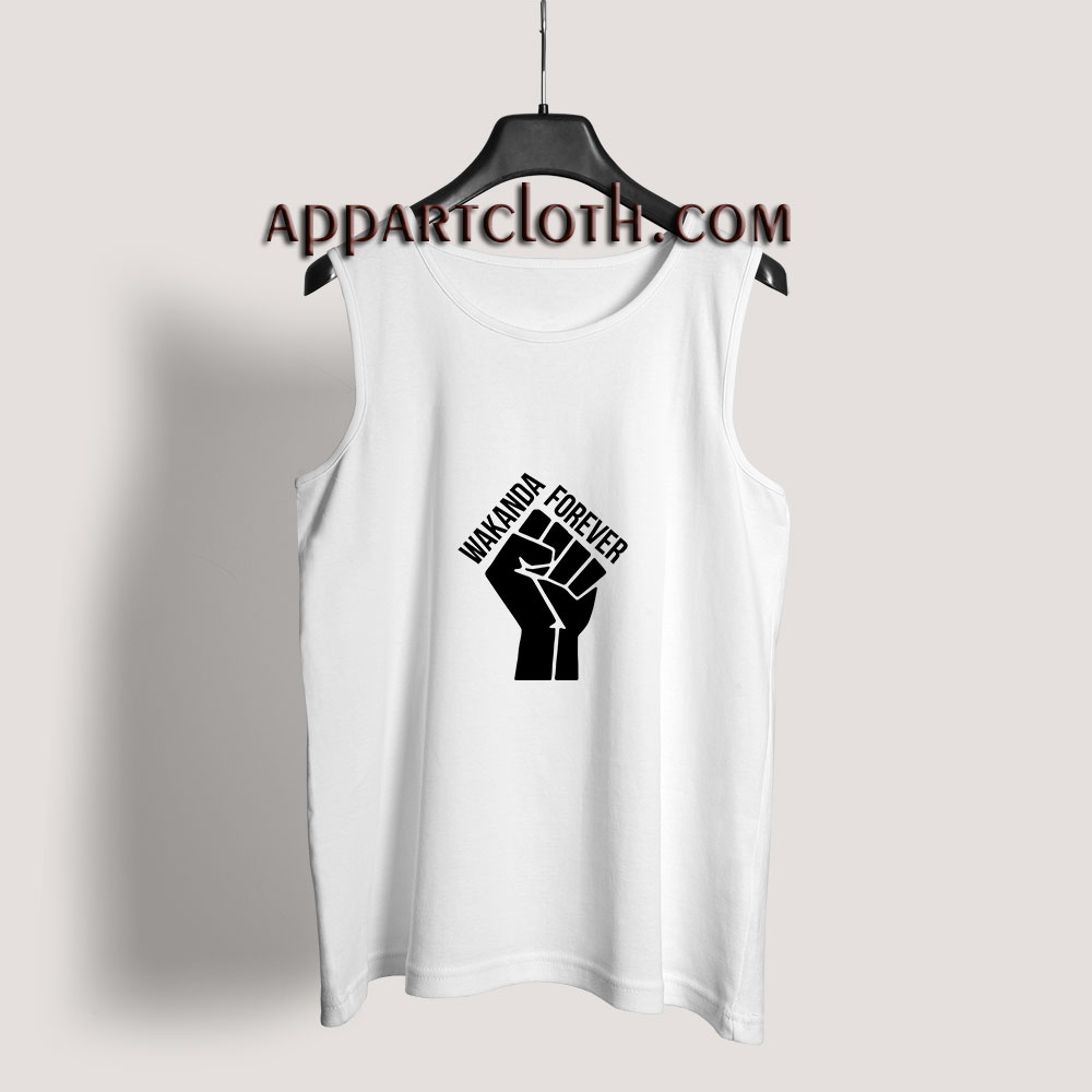 Parody Wakanda Forever BLM Tank Top