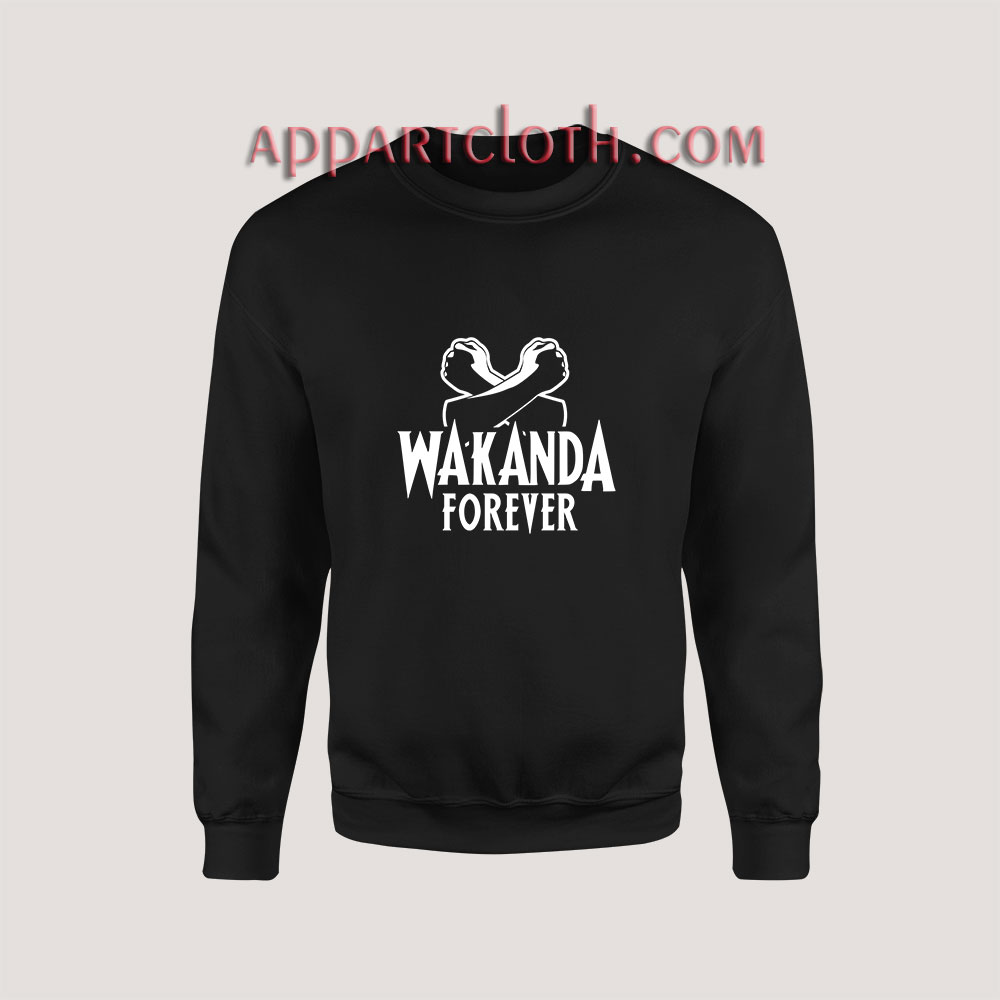 Wakanda Forever Black Panther Sweatshirt