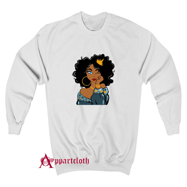 Black Queen Black Girl Magic Black Woman Sweatshirt