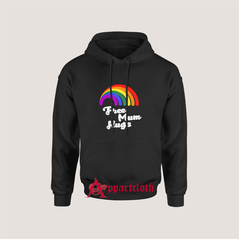 Free Mum Hugs Proud Mom LGBT Hoodie