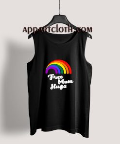Free Mum Hugs Proud Mom LGBT Tank Top