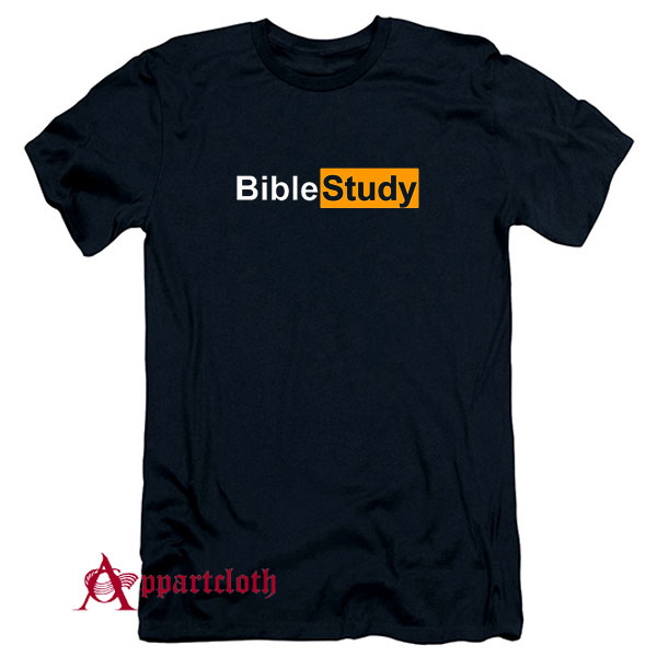 Bible Study Funny Logo T-Shirt
