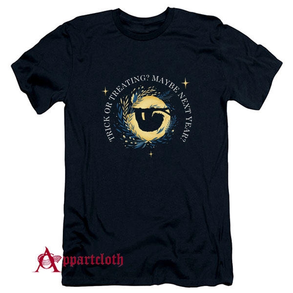 Halloween Sloth Trick Or Treating T-Shirt