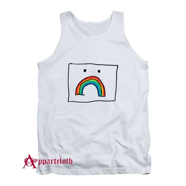 Sad Rainbow Tank Top