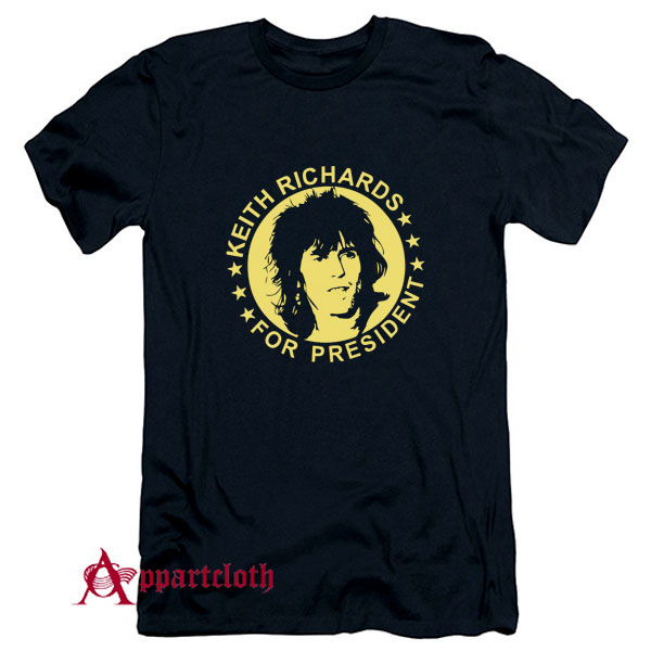 Keith Richards For President T-Shirt