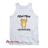 Funny Cat Kitten Quote Cats Pew Pew Madafakas Tank Top