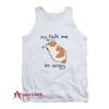No Talk Me Tank Top