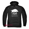 Hunting with wild boar Hoodie
