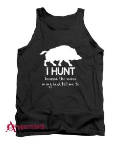 Hunting with wild boar Tank Top