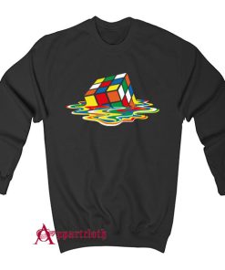 Rubik Cube Melted Sweatshirt