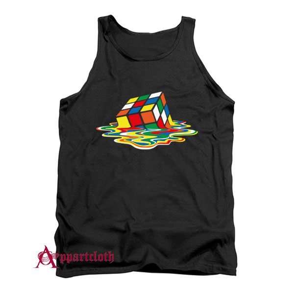 Rubik Cube Melted Tank Top