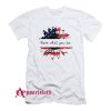 Sunflower American Flag T-Shirt