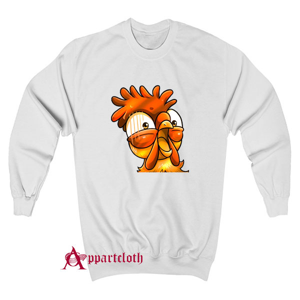 Chicken Emote Funny Sweatshirt