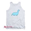 Cute Blue Dino Tank Top