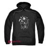 Death Rides A Black Cat Hoodie