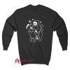 Death Rides A Black Cat Sweatshirt