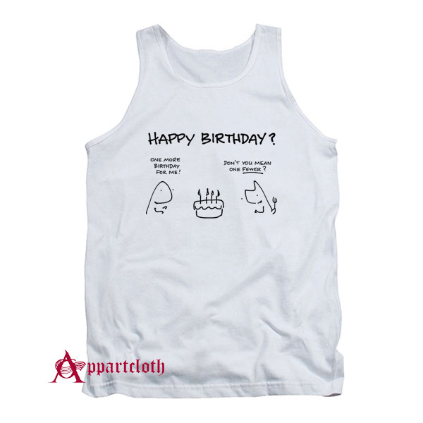 Happy Birthday Tank Top