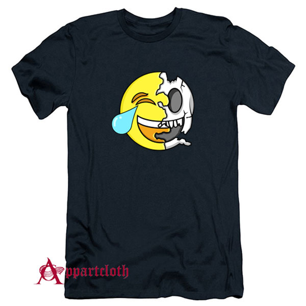 Cool Emoji Skeleton T-Shirt