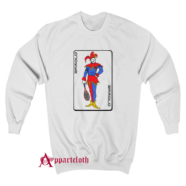 Novak Djokovic Tennis Djoker Sweatshirt
