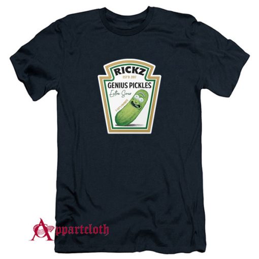 Rickz Genius Pickles Heinz Rick and Morty T-Shirt