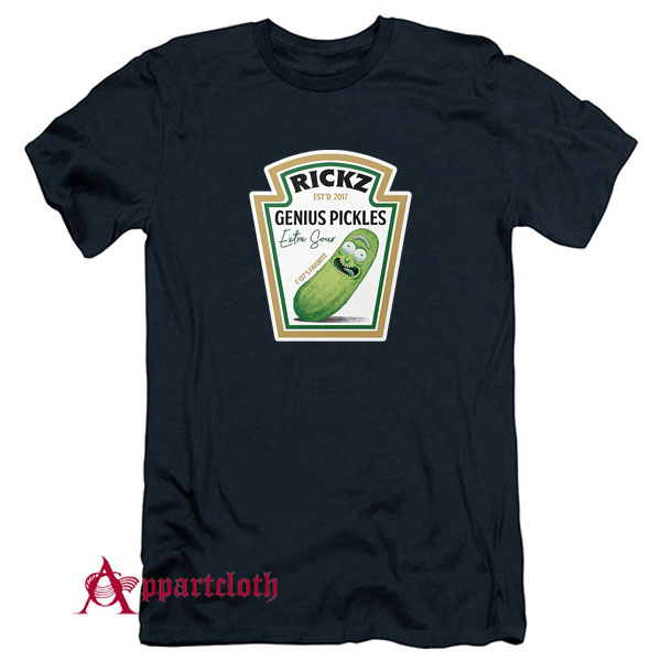 Rickz Genius Pickles Heinz Rick and Morty T-Shirt