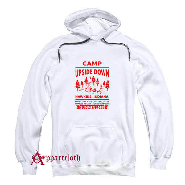 Camp Upside Down Hawkins Hoodie