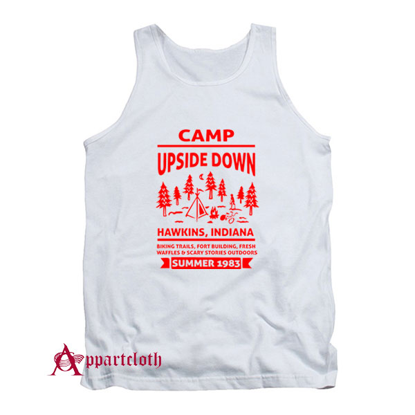 Camp Upside Down Hawkins Tank Top