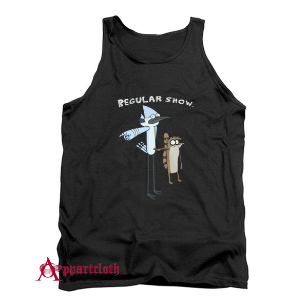 Regular Show Rigby And Mordecai Tank Top