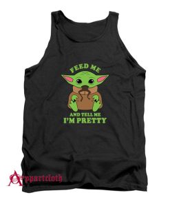 Baby Yoda Feed Me Tank Top