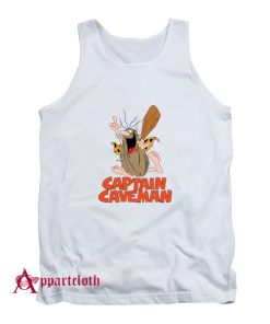Captain Caveman Tank Top