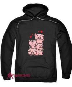 Funny Pigs Breeder Farmer Hoodie