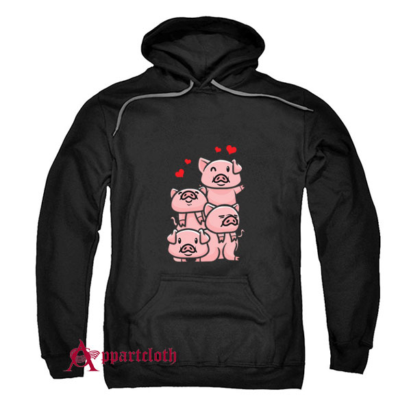 Funny Pigs Breeder Farmer Hoodie