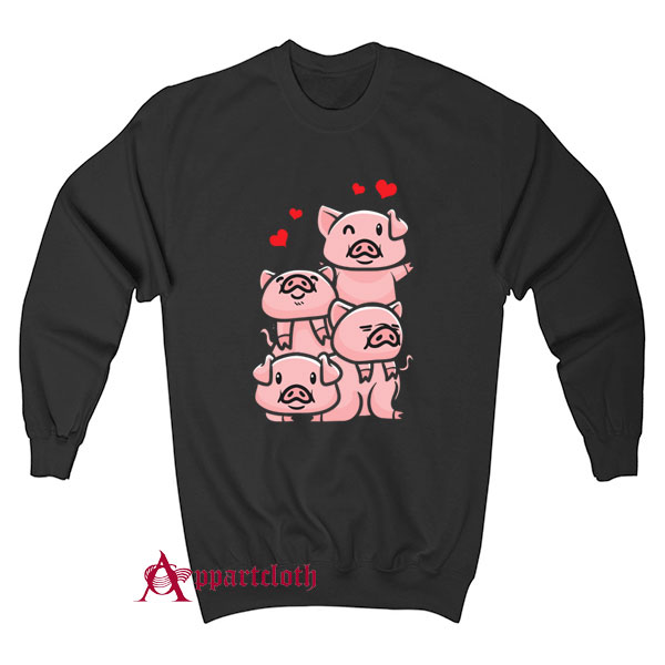 Funny Pigs Breeder Farmer Sweatshirt