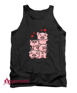Funny Pigs Breeder Farmer Tank Top