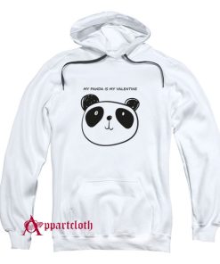 My Panda Bear Is My Valentine Hoodie