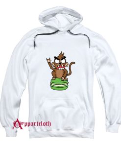 Angry Zombie Monkey Hoodie