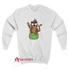 Angry Zombie Monkey Sweatshirt
