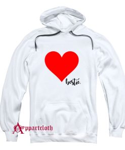 Besties Heart Family Matching Hoodie