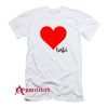 Besties Heart Family Matching T-Shirt