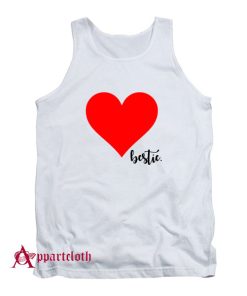 Besties Heart Family Matching Tank Top
