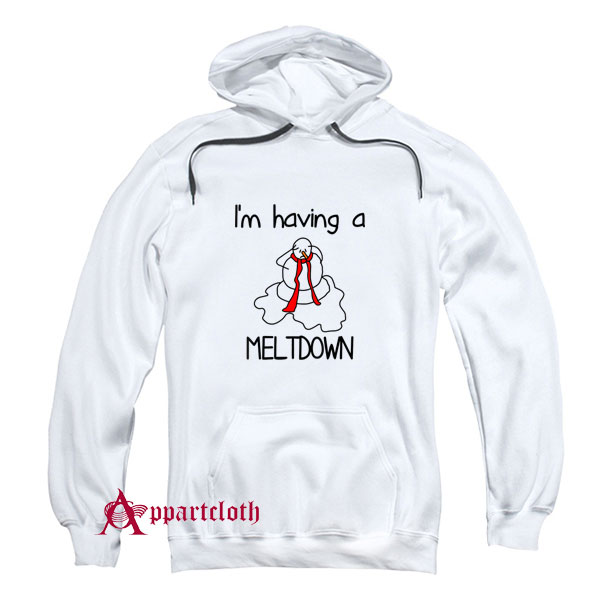 I'm Having A Meltdown Stressed Hoodie